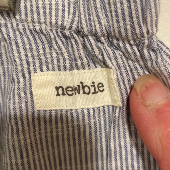 NWT Newbie Infant Striped Blue Pants with
Elastic waist and cuffs. 9-12 months - Picture 4 of 10
